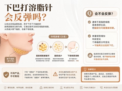 下巴打溶脂针会反弹吗？韩国本颜、Liol等热门皮肤科双下巴改善好评多