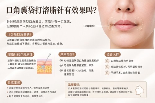 口角囊袋打溶脂针有效果吗？解读韩国本颜、Liol、UYOU等皮肤科嘟嘟肉改善技术