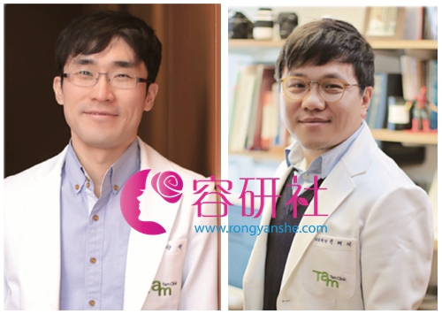 韩国Tam皮肤科两位院长（左图是赵亮显院长，右图是权惠硕院长）