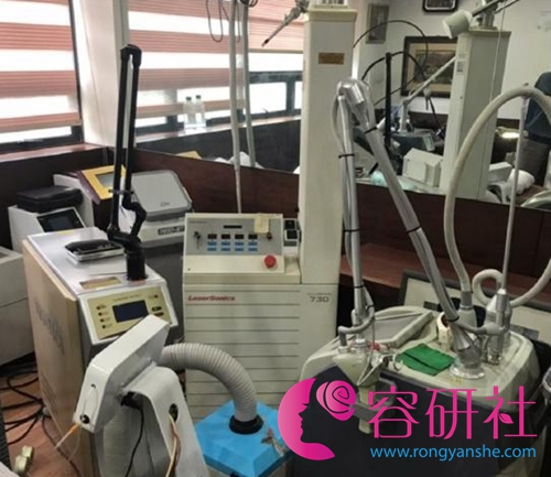 韩国安成烈医院疤痕治疗激光仪器