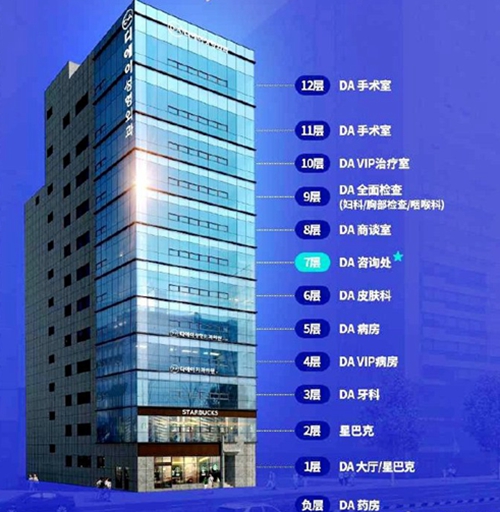 韩国DA医院新大楼主体结构