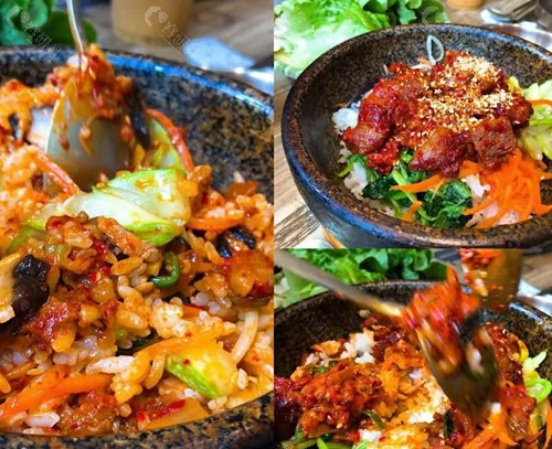 韩国美食之石锅拌饭