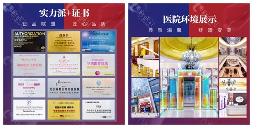 北京丽都医疗美容医院假体隆胸环境和实力派证书