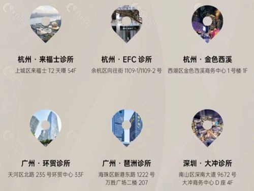 雪然医美国内有多少家店？