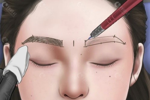 普通纹眉的价格