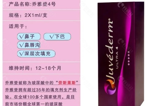 乔雅登玻尿酸隆鼻好吗