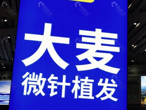 深圳大麦微针植发