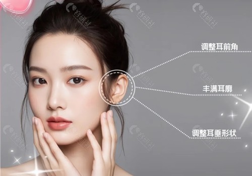 韩国美妼皮肤科玻尿酸注射精灵耳