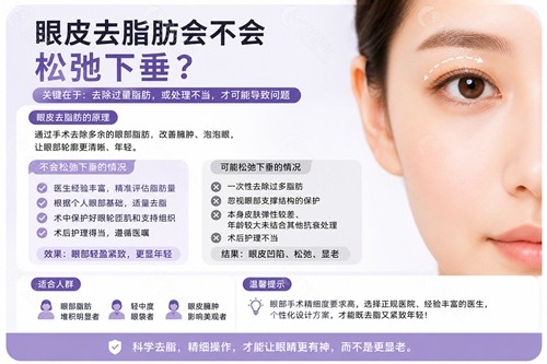 眼皮去脂肪会不会松弛下垂? 眼皮去脂肪会不会松弛下垂?
