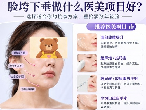脸垮下垂做什么医美项目好？