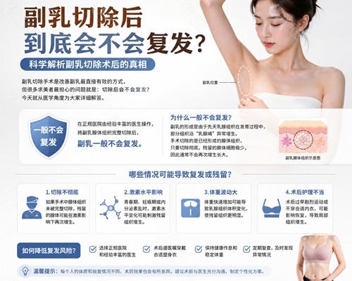 副乳切口后到底会不会复发 副乳切口后到底会不会复发