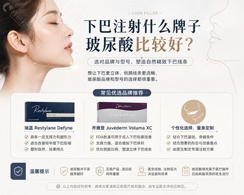 下巴注射什么牌子玻尿酸比较好? 下巴注射什么牌子玻尿酸比较好?