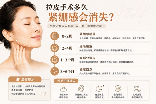 拉皮手术多久紧绷感会消失？赴韩面部拉皮除皱看这几家医院技术出众