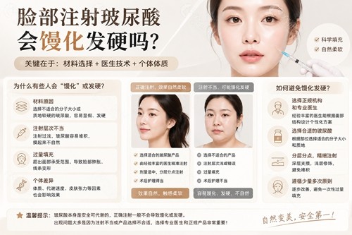 脸部注射玻尿酸会馒化发硬吗？韩国打玻尿酸看这五家皮肤科技术审美不错